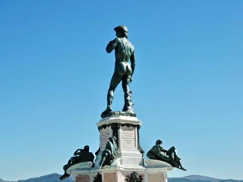 Copia del David en Piazzale Michelangelo